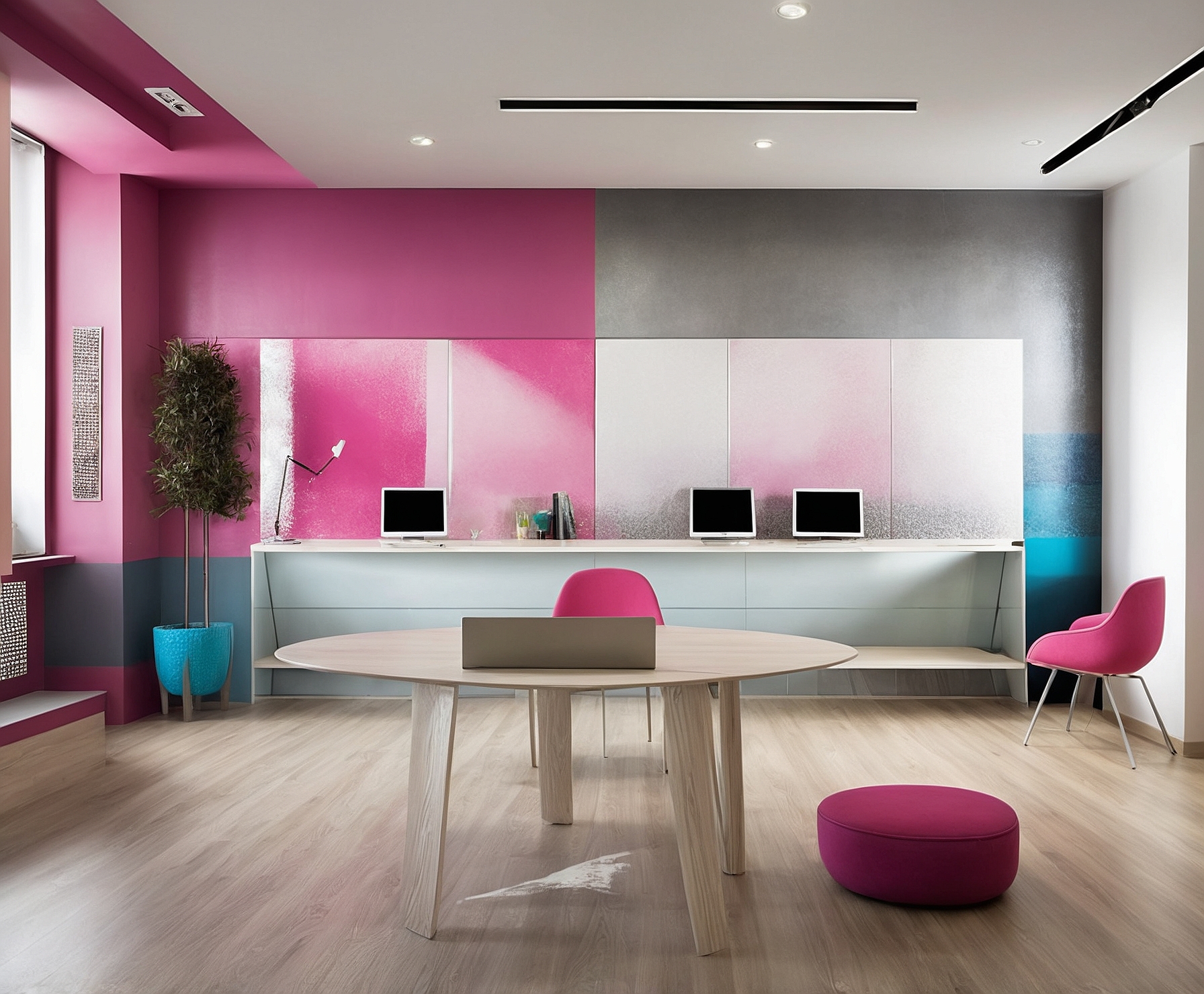Renovación de oficinas en Barcelona, espacio moderno